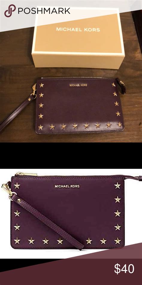 michael kors md gusset wristlet|Michael Kors clutch handbags.